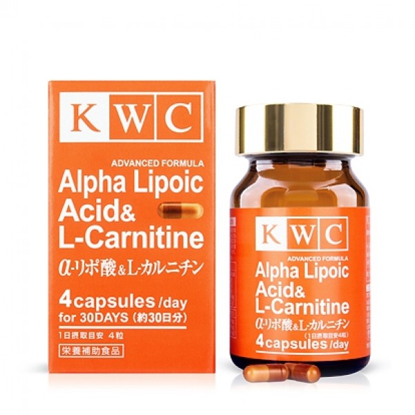 KWC Альфа-липоевая кислота и L-карнитин (улучшенная формула) (120 капс.)