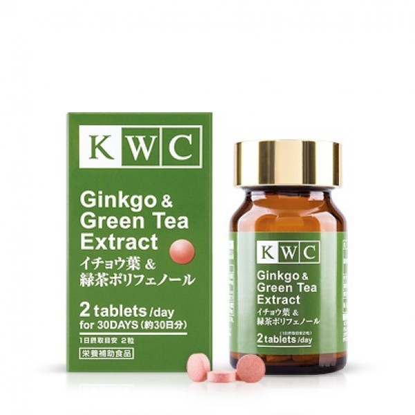 KWC Гинкго и Экстракт зеленого чая (60 табл.)