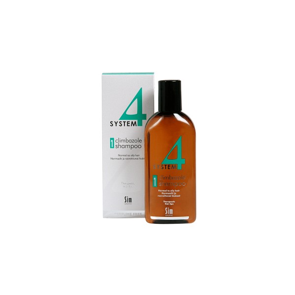 Терапевтический шампунь №1 для нормальной и жирной кожи головы, 215 мл./ SYSTEM4